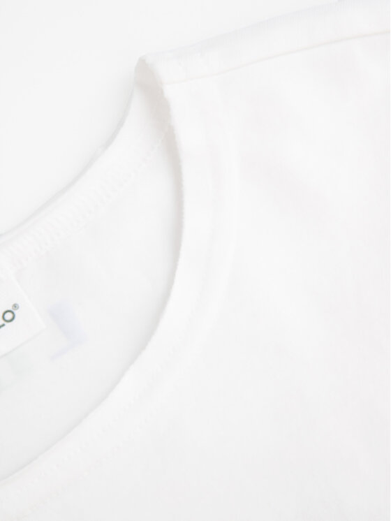 Coccodrillo Coccodrillo Тишърт WC5143201TGK Бял Regular Fit