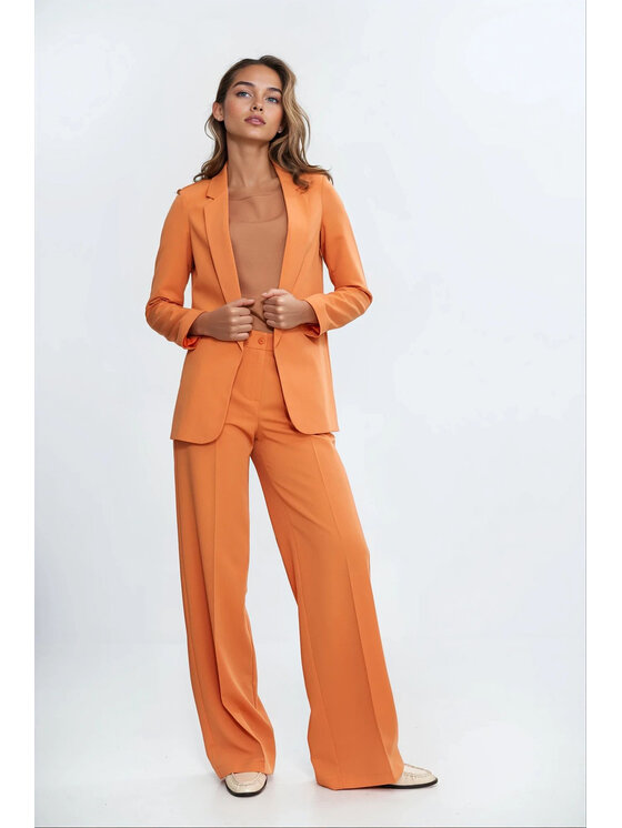 NIFE NIFE Marynarka Z77 Pomarańczowy Regular Fit