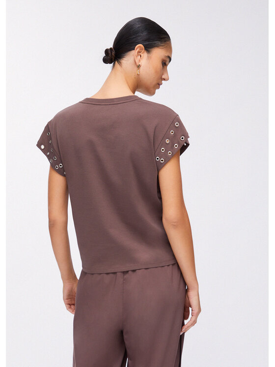 Liu Jo Liu Jo T-shirt TA6251JS00391015 Viola Regular Fit