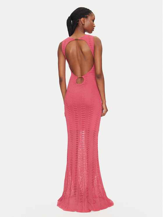 Marciano Guess Marciano Guess Sukienka dzianinowa 5GGK44 5869Z Różowy Regular Fit