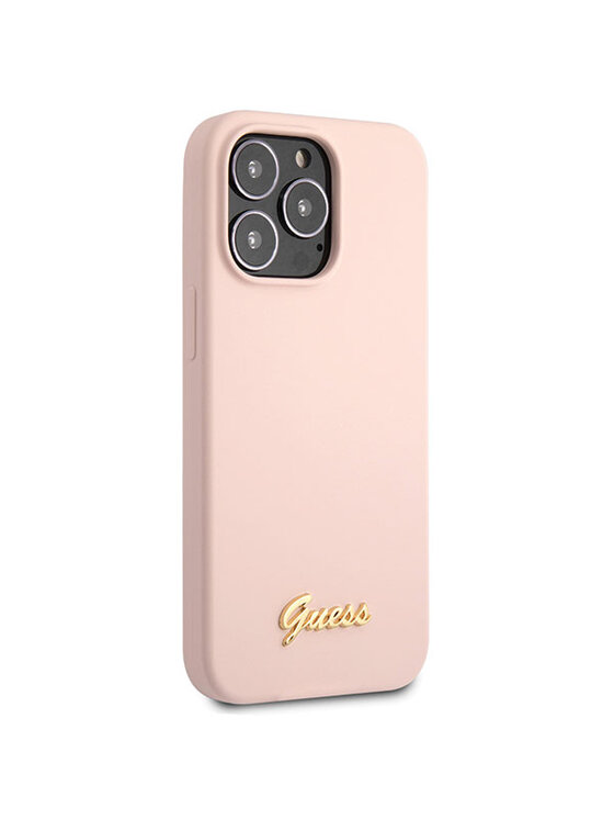 Guess Guess Etui na telefon iPhone 13 Pro Max Różowy