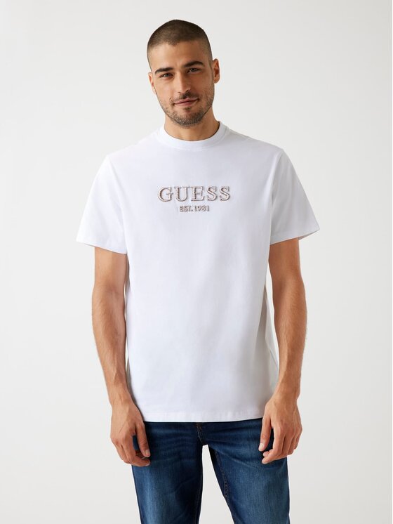 Guess Guess T-särk M5BI09 K8FQ4 Valge Regular Fit