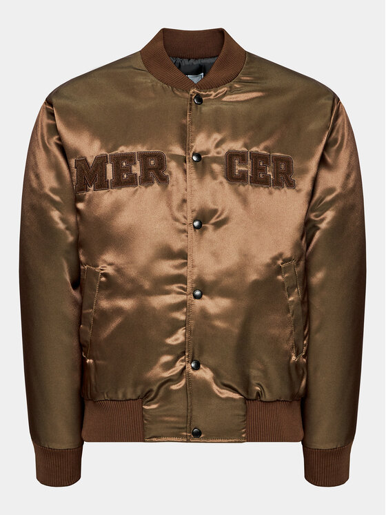 Mercer Amsterdam Bomber Unisex The Varsity MEAP233003 Smeđa Classic Fit