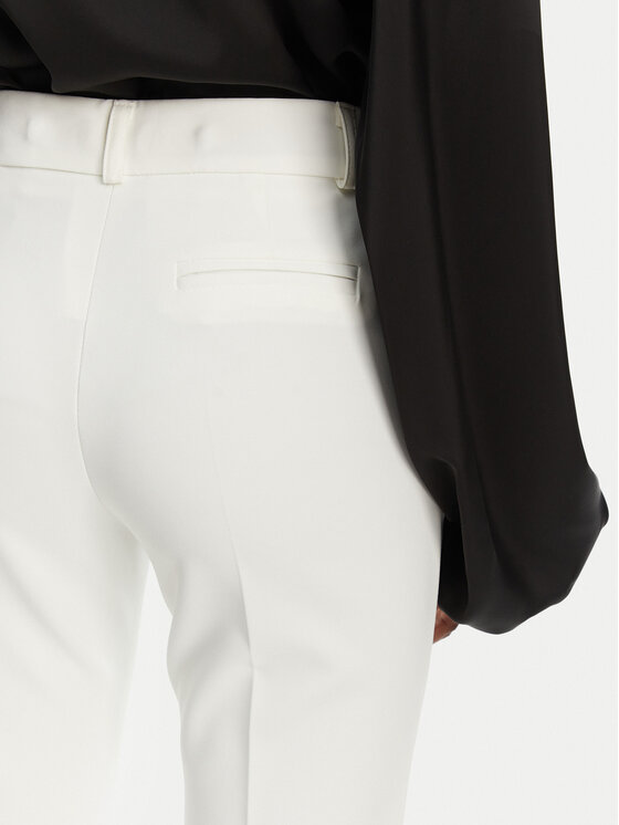 Rinascimento Rinascimento Stoffhose CFC0122741003 Weiß Regular Fit