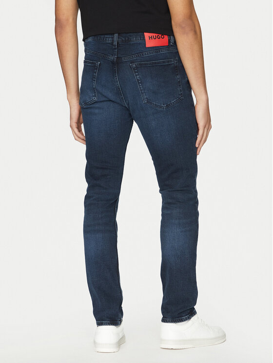 HUGO HUGO Traperice 50530610 Plava Slim Fit