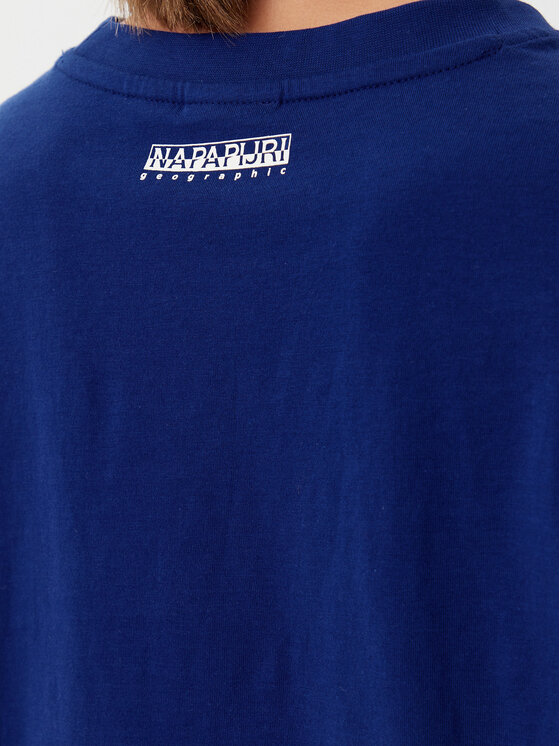 Napapijri Napapijri T-Shirt S-Nice NP0A4IG4 Μπλε Regular Fit