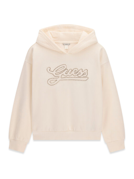 Guess Guess Felpa J6BQ06 K6091 Crema Regular Fit