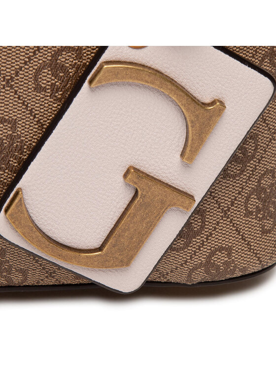 Guess Guess Дамска чанта Mika (SB) HWSB79 67060 Кафяв