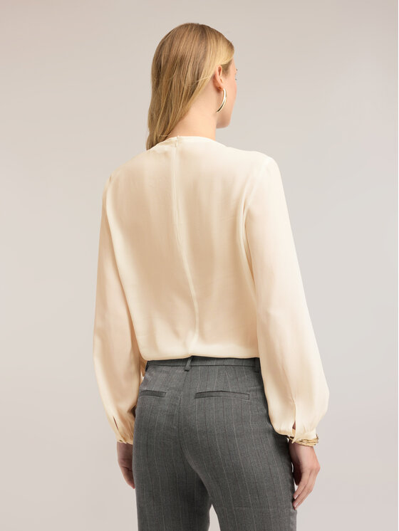 Motivi Motivi Blusa 2102Q002012N002 Bianco Boxy Fit