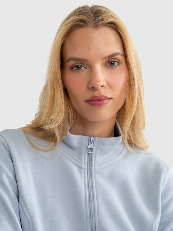 BIG STAR BIG STAR Bluza CHITASANA_401_170 Błękitny Classic Fit