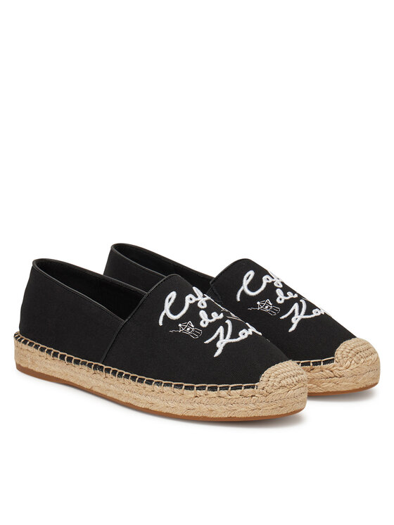 KARL LAGERFELD KARL LAGERFELD Espadryle KL81125 Czarny