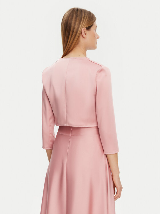 Rinascimento Rinascimento Bolero CFC0122953003 Ružičasta Regular Fit