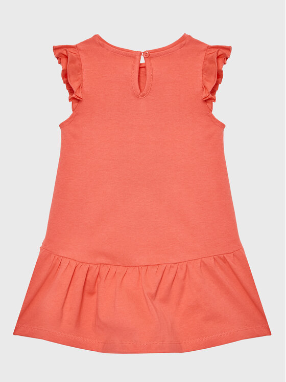 Zippy Zippy Kleid für den Alltag Myszka Minnie ZBGAP0501 23013 Korallenfarben Regular Fit