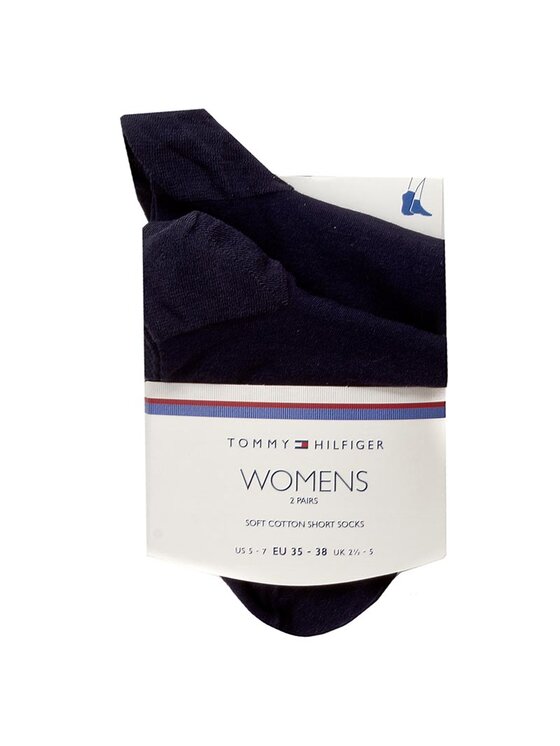 Tommy Hilfiger Tommy Hilfiger Dámské nízké ponožky 363002001 Tmavomodrá