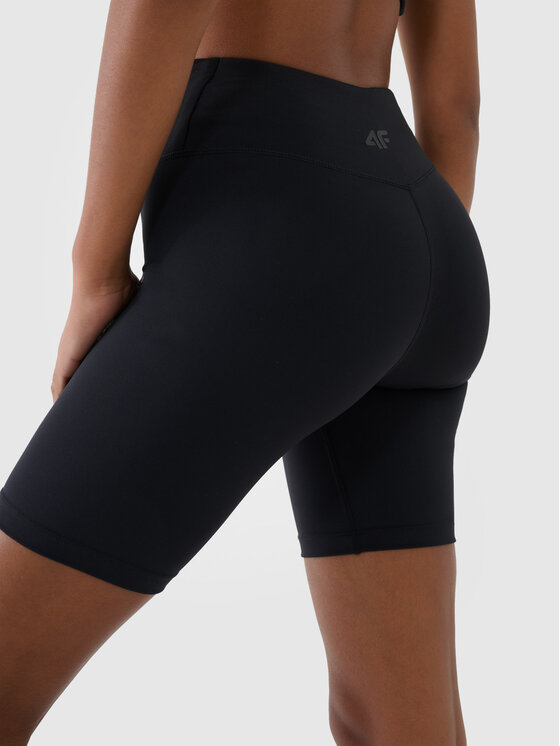 4F 4F Legginsy MULTI ACTIVE Czarny Slim Fit