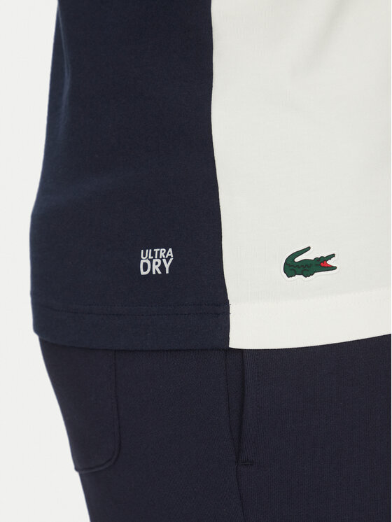 Lacoste Lacoste T-Shirt TH0031 Granatowy Regular Fit