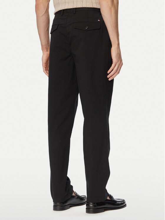 Tommy Hilfiger Tommy Hilfiger Chino hlače Harlem MW0MW43158 Črna Regular Fit
