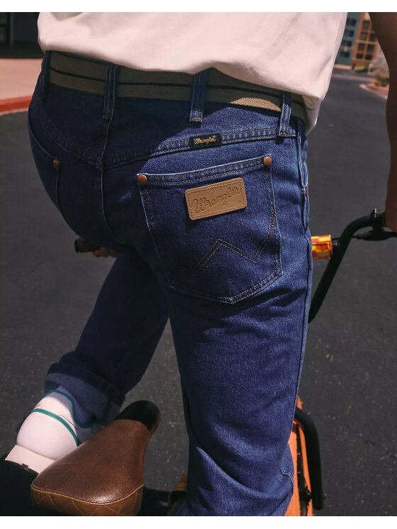 Wrangler Wrangler Jeansy 112378542 Niebieski Regular Fit