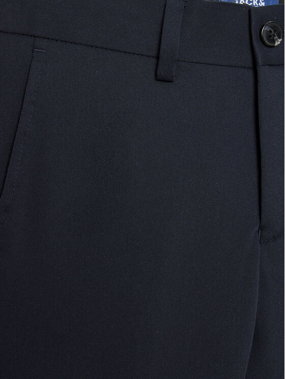 Jack & Jones Junior Jack & Jones Junior Bavlnené nohavice Solar 12203547 Tmavomodrá Slim Fit