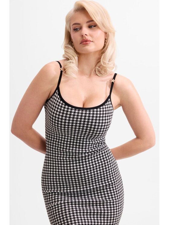 Guess Guess Haljina za svaki dan 182718 Crna Classic Fit