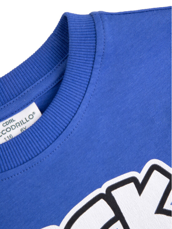 Coccodrillo Coccodrillo Μπλουζάκι WC5143101MBK Μπλε Regular Fit