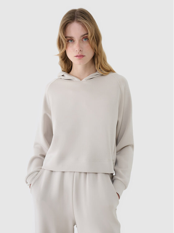 4F 4F Bluza 4FWSS25TSWSF1562 Beżowy Active Fit