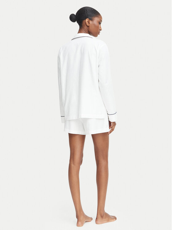 LAUREN RALPH LAUREN LAUREN RALPH LAUREN Pidžaama ILN12545 Valge Regular Fit