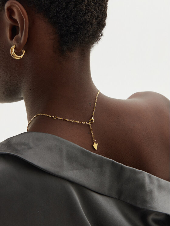 Guess Guess Kaklo papuošalas JUBN04 518JW Auksinė