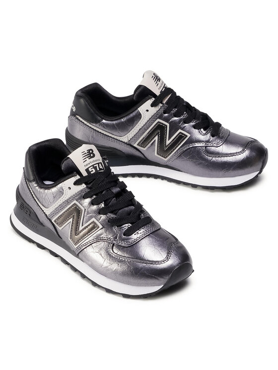 New Balance New Balance Sneakersy WL574WNF Srebrny
