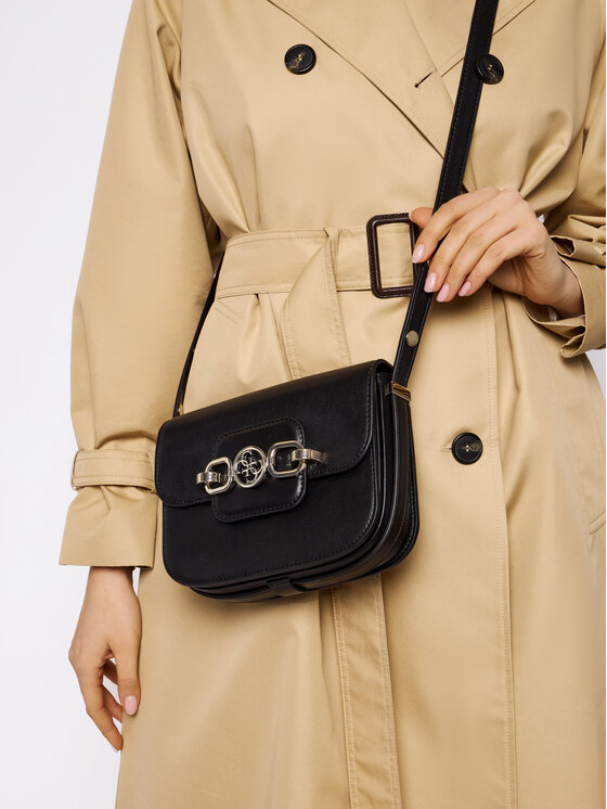 Guess Guess Kabelka Hensely (Vg) Mini HWVG81 13780 Černá