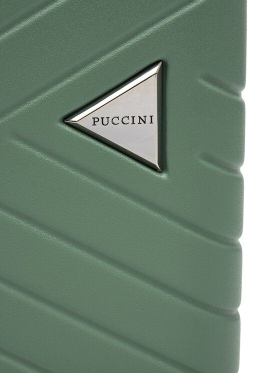 Puccini Puccini Walizka kabinowa ABS027C Zielony