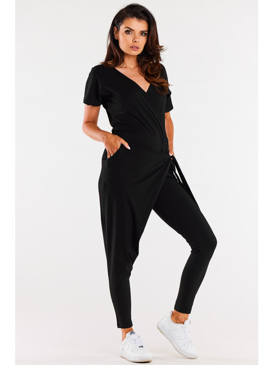 Infinite You Infinite You Kombinezon M298 Czarny Basic Fit