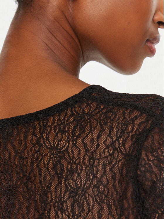 Gestuz Gestuz Glaustinukė Laila 10909443 Juoda Slim Fit