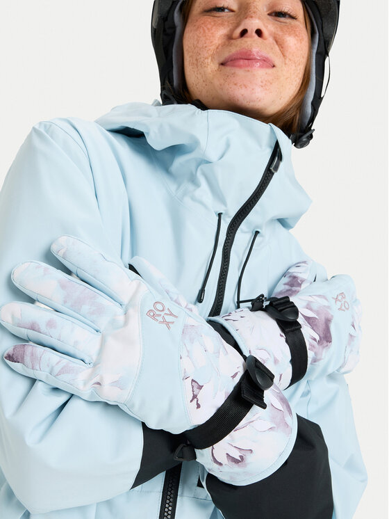 Roxy Roxy Smučarske rokavice Jetty ERJHN03271 Svetlo modra