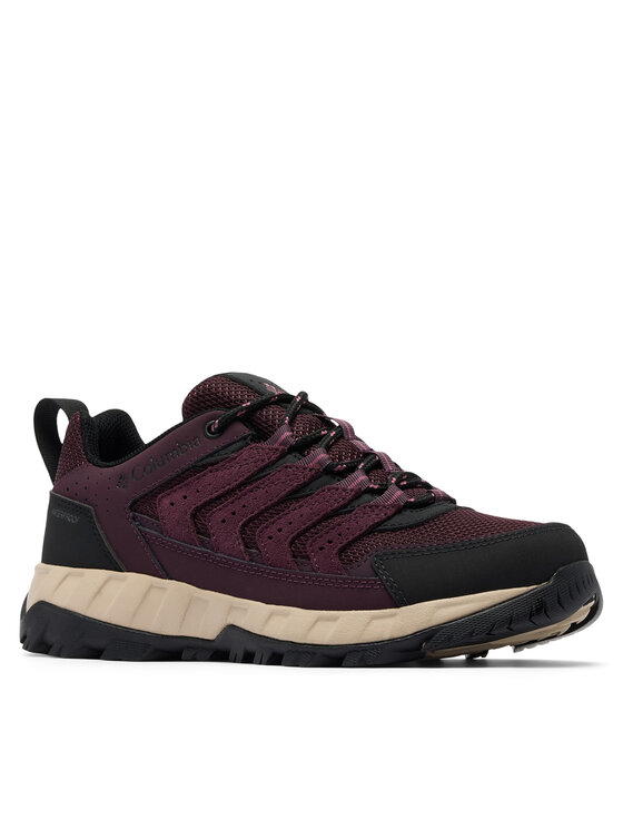 Columbia Columbia Παπούτσια πεζοπορίας Strata Trail Low 2078551 Μπορντό