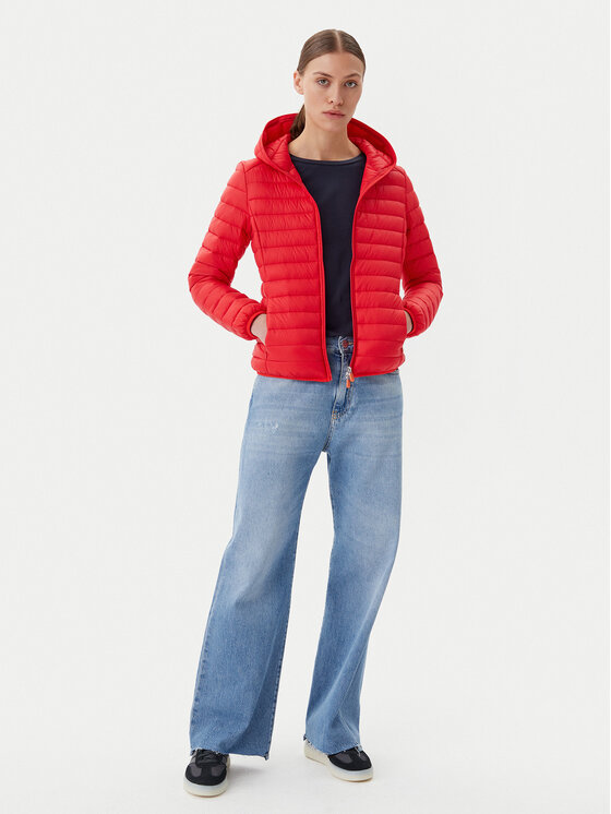 Save The Duck Save The Duck Übergangsjacke D33620W GIGA20 Rot Regular Fit