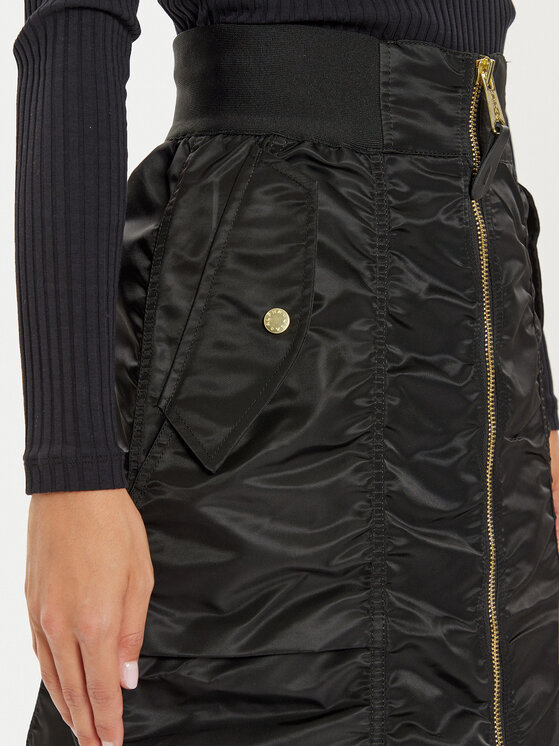 Alpha Industries Alpha Industries Fustă midi 148067 Negru Regular Fit