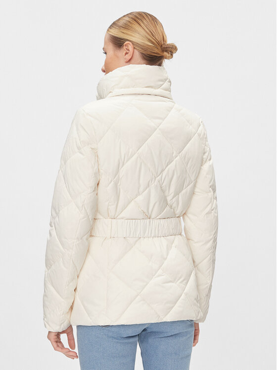 Tommy Hilfiger Tommy Hilfiger Ziemas jaka WW0WW40327 Écru Regular Fit
