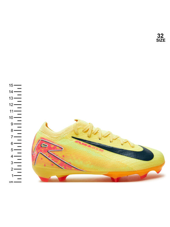Nike Nike Tenisice za nogomet Jr Zm Vapor 16 Pro Km Fg HF5450 800 Žuta