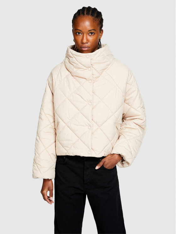 Sisley Sisley Žieminė striukė 2WDYLN02M Smėlio Wide Fit