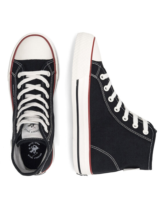 Beverly Hills Polo Club Beverly Hills Polo Club Sneakers aus Stoff WP40-OG-31-3 Schwarz