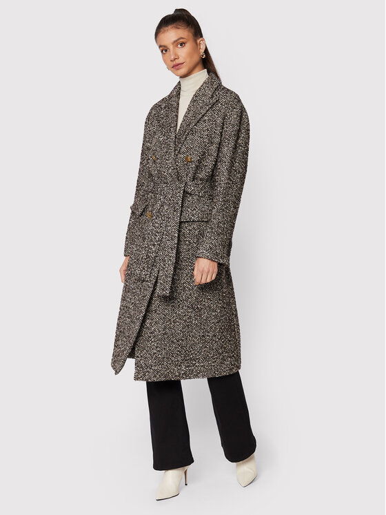 PINKO Pinko Prehodni plašč Camille 1G18CN A03H Rjava Regular Fit
