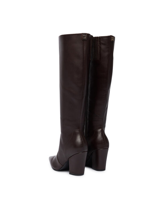 Guess Guess Zimski škornji FLFNRL LEA11 Rjava