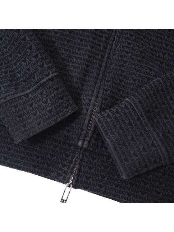 Emporio Armani Emporio Armani Mikina 6D1MB0 1JHSZ 0920 Tmavomodrá Regular Fit