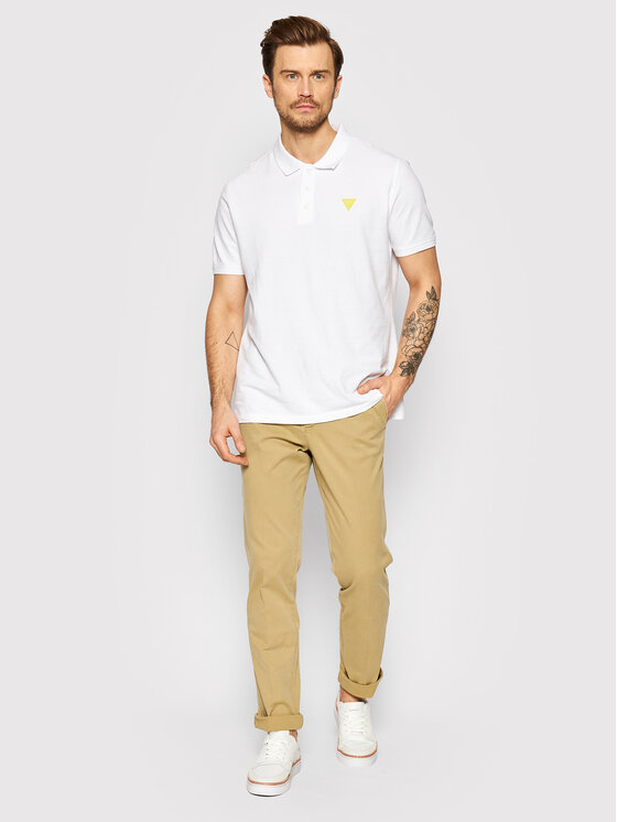 United Colors Of Benetton Chinos kelnes 4VPN55K08 Smėlio Slim Fit •  Modivo.lt