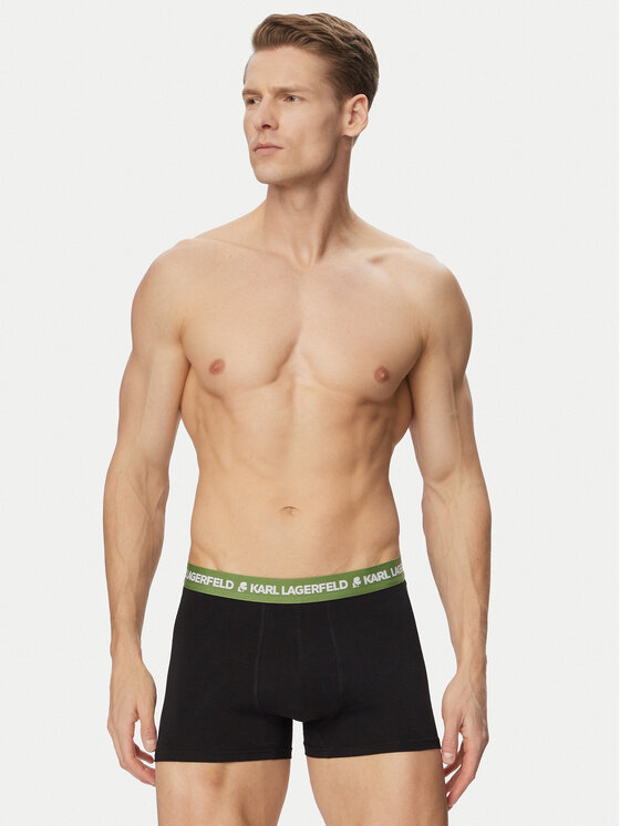 KARL LAGERFELD KARL LAGERFELD Set di boxer B1M47030 Nero