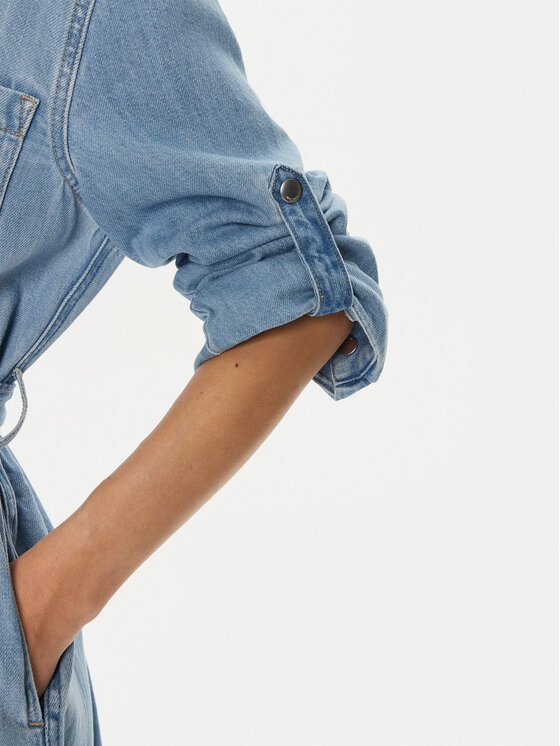Miss Sixty Miss Sixty Jeanskleid 6L3DJ7341000 Blau Regular Fit