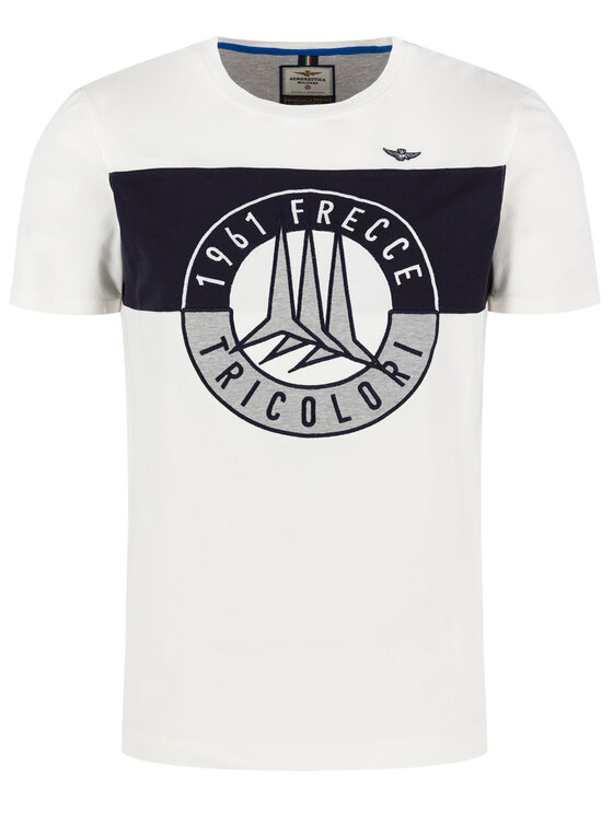 Aeronautica Militare Aeronautica Militare T-shirt 201TS1698J469 Blanc Regular Fit