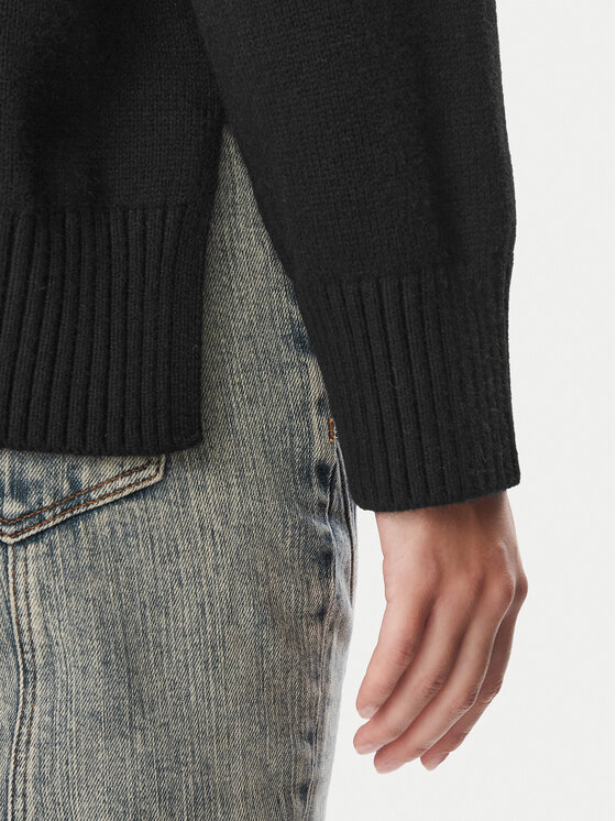 Guess Jeans Guess Jeans Sweter W6BR09 Z1252 Czarny Relaxed Fit