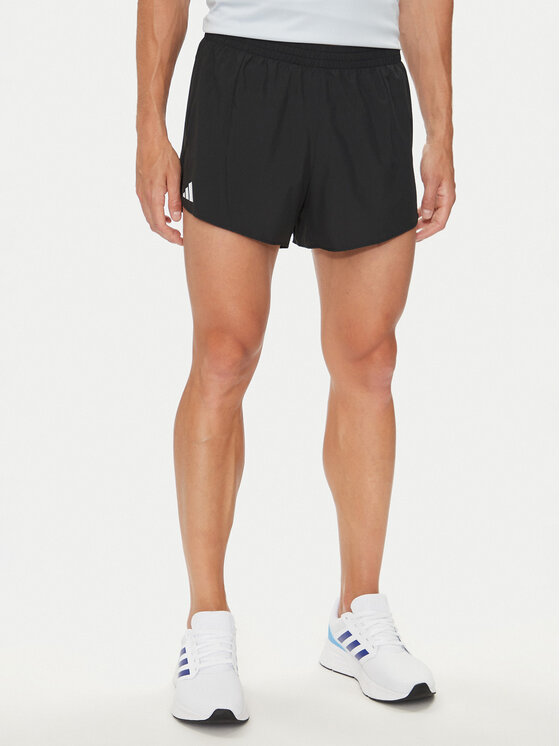 adidas adidas Sportovní kraťasy Adizero Essentials IN1159 Černá Slim Fit